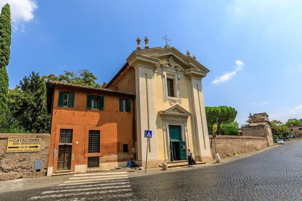 Rooftop Appia Antica,Silenzioso Riservato Two Bedrooms Two Bathrooms 罗马 外观 照片